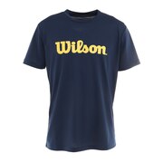 ウイルソン（Wilson）（メンズ）テニスウェア ビッグロゴドライTシャツ 412240-NV