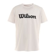 ウイルソン（Wilson）（メンズ）テニスウェア ビッグロゴドライTシャツ 412240-WT