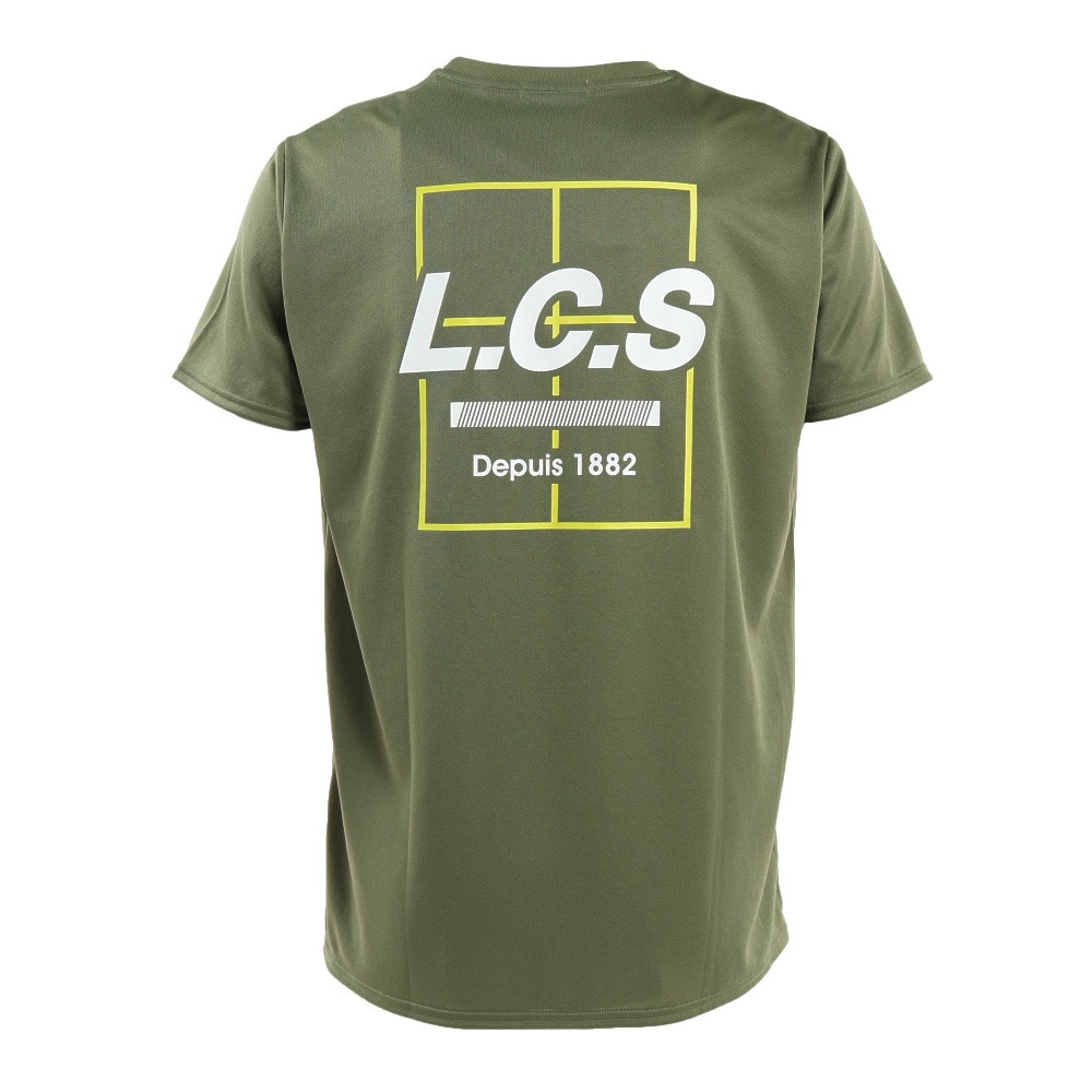 ルコック スポルティフ（Lecoq Sportif）（メンズ）テニスウェア 半袖 Tシャツ 吸汗速乾 QTMTJA01XB LKK