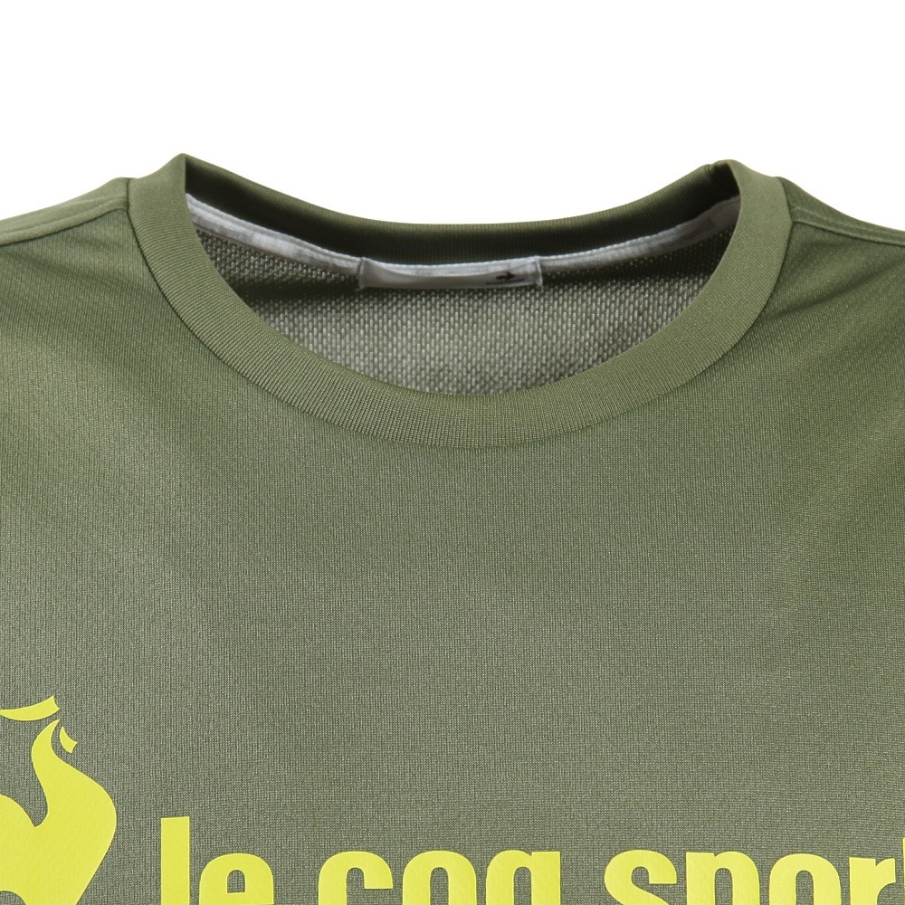 ルコックスポルティフ（lecoqsportif）（メンズ）テニスウェア 半袖 Tシャツ 吸汗速乾 QTMTJA01XB LKK