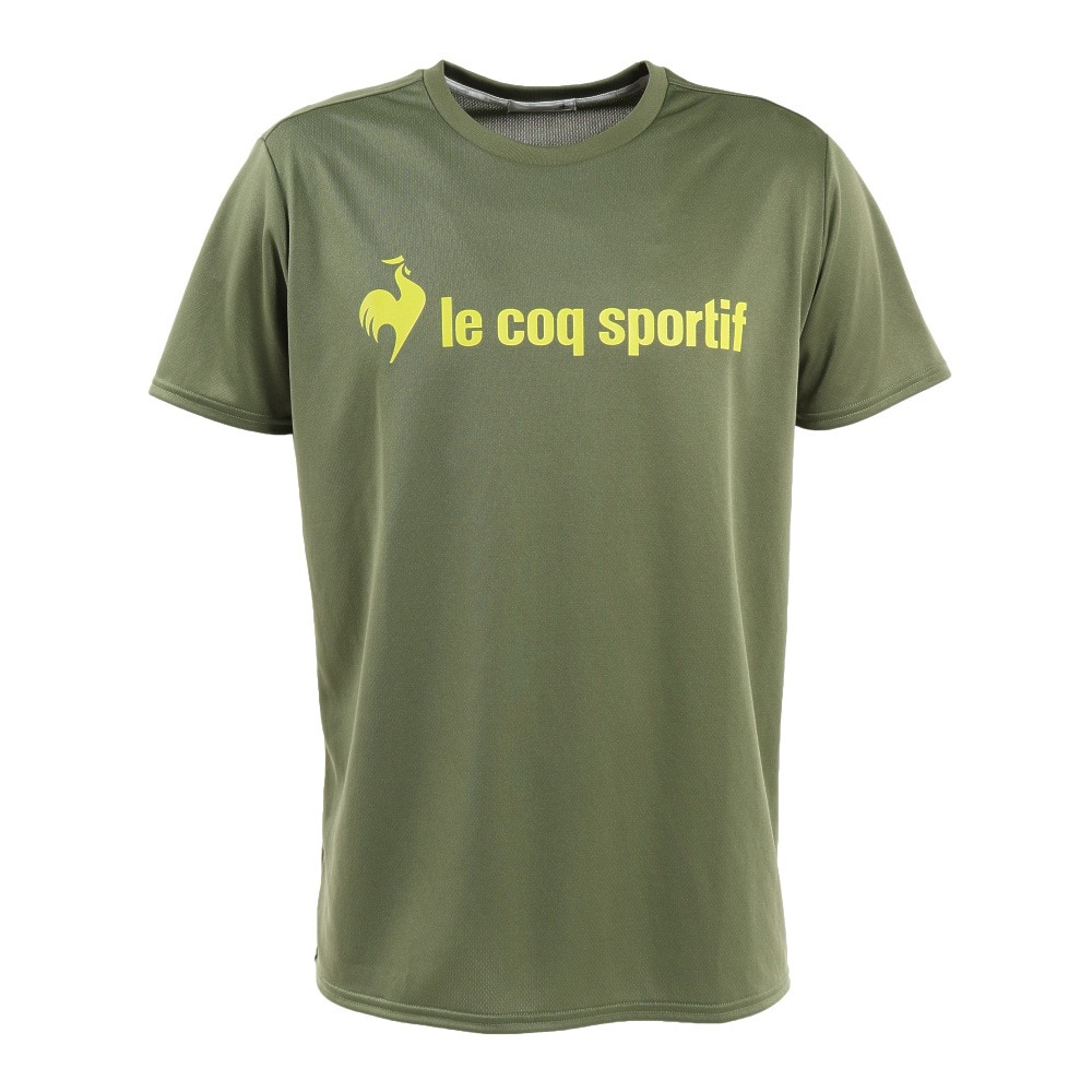 ルコック スポルティフ（Lecoq Sportif）（メンズ）テニスウェア 半袖 Tシャツ 吸汗速乾 QTMTJA01XB LKK