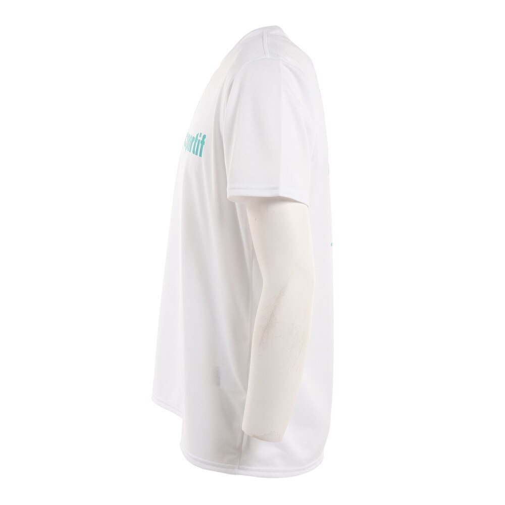 ルコックスポルティフ（lecoqsportif）（メンズ）テニスウェア 半袖 Tシャツ 吸汗速乾 QTMTJA01XB WHT★★★