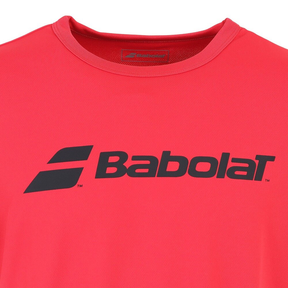 バボラ（BABOLAT）（メンズ）テニスウェア CLUBショートスリーブシャツ BUP1510C RD