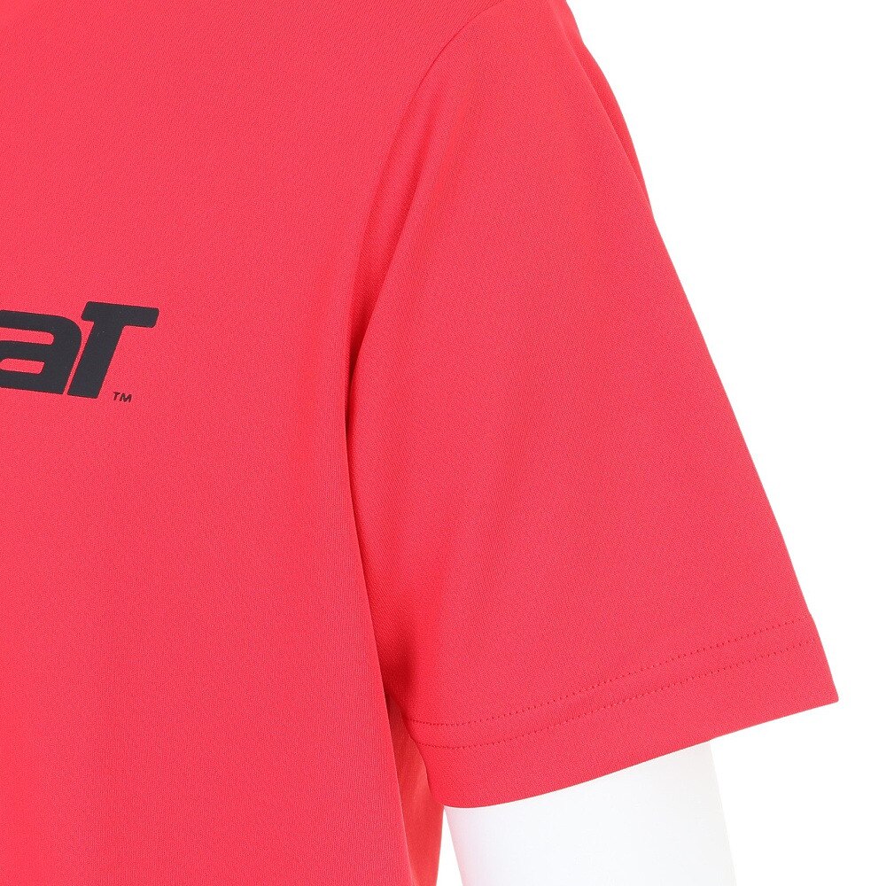 バボラ（BABOLAT）（メンズ）テニスウェア CLUBショートスリーブシャツ BUP1510C RD