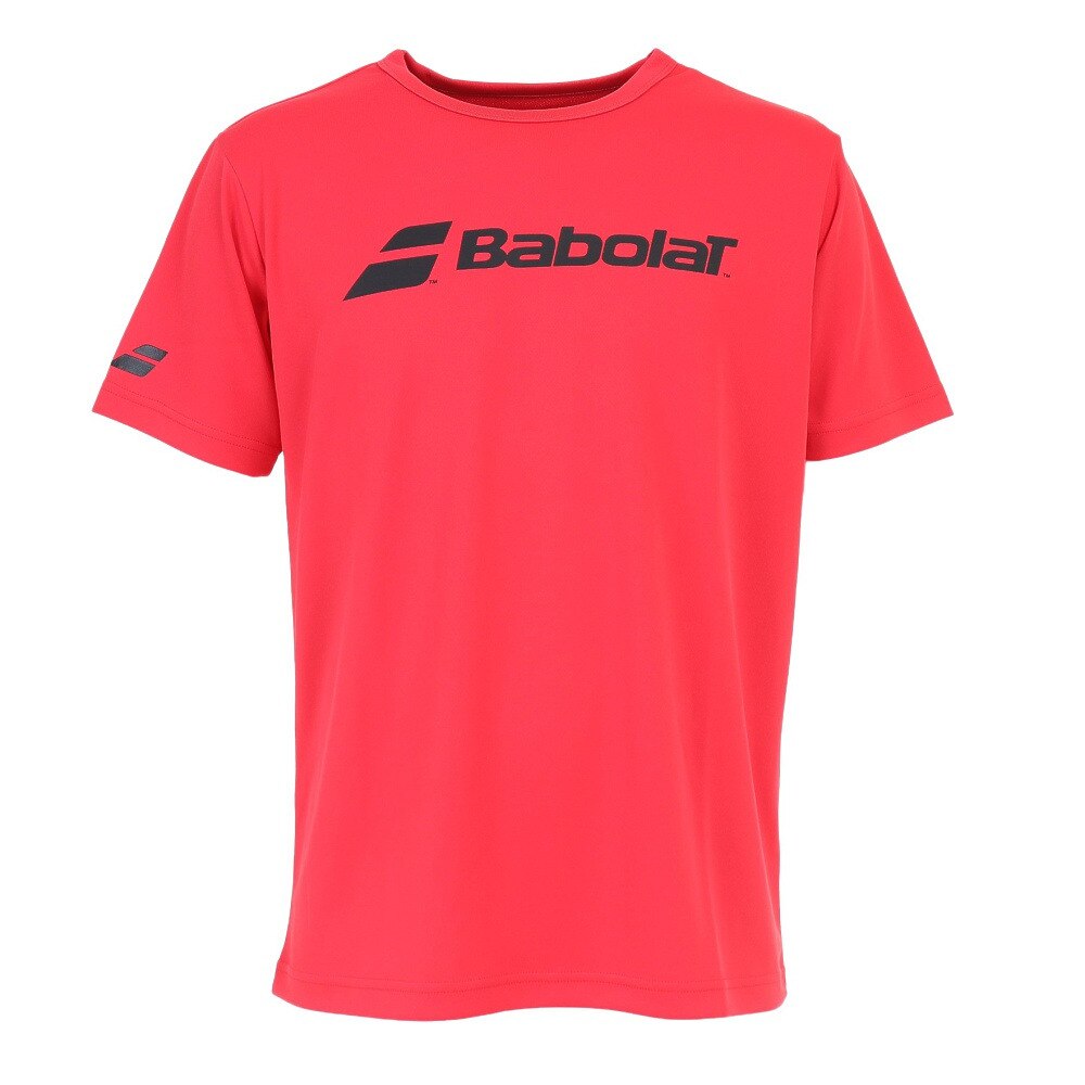 バボラ（BABOLAT）（メンズ）テニスウェア CLUBショートスリーブシャツ BUP1510C RD