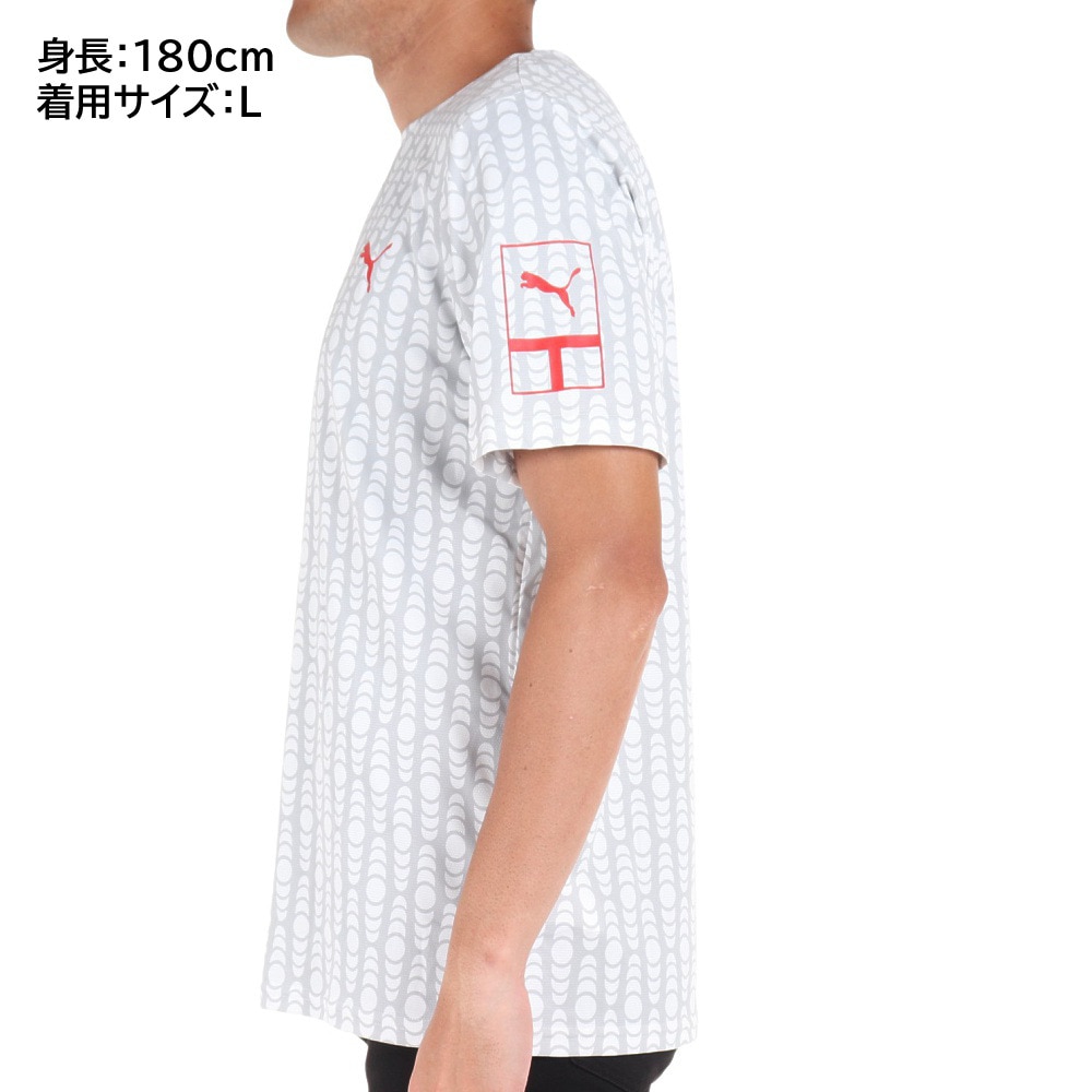 プーマ（PUMA）（メンズ）テニスウェア TENNES GRAPHIC Tシャツ 52305819