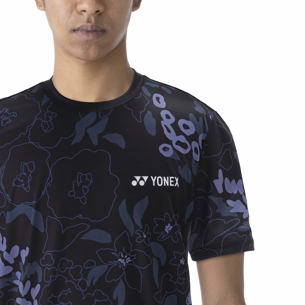 ヨネックス（YONEX）（メンズ、レディース）テニスウェア UVカット ユニTシャツ 16621-007 速乾