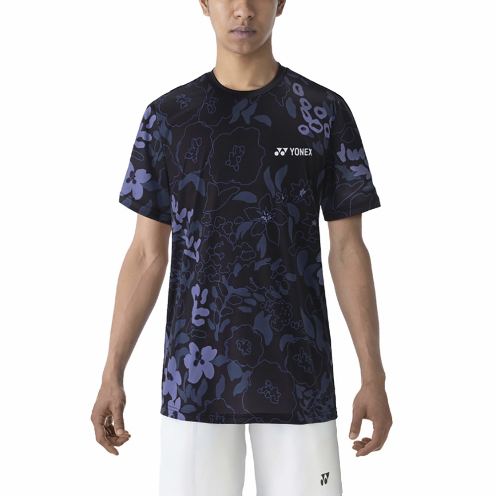 ヨネックス（YONEX）（メンズ、レディース）テニスウェア UVカット ユニTシャツ 16621-007