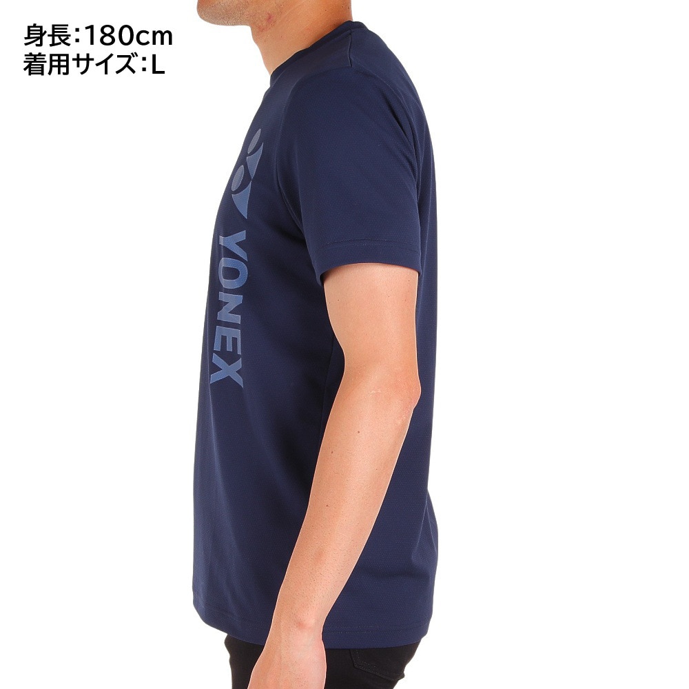 ヨネックス（YONEX）（メンズ、レディース）テニスウェア ユニドライTシャツ 16649-019