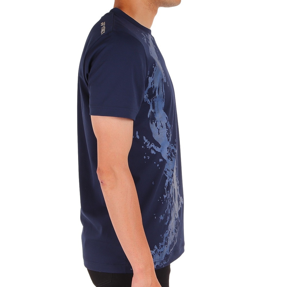 ヨネックス（YONEX）（メンズ、レディース）テニスウェア ユニドライTシャツ 16649-019 速乾
