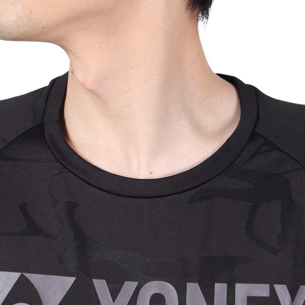 ヨネックス（YONEX）（メンズ、レディース）テニスウェア ユニドライTシャツ 16656-007