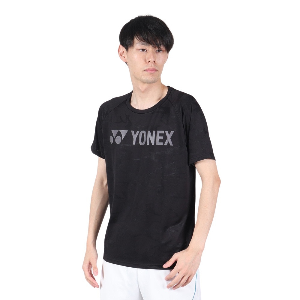 ヨネックス（YONEX）（メンズ、レディース）テニスウェア ユニドライTシャツ 16656-007