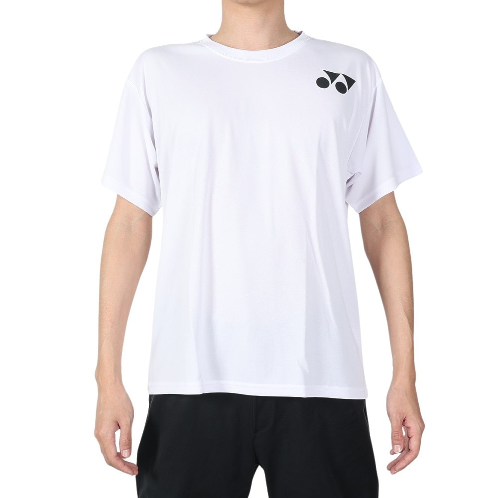 ヨネックス（YONEX）（メンズ）テニスウェア ワンポイントTシャツ RWX23001-011