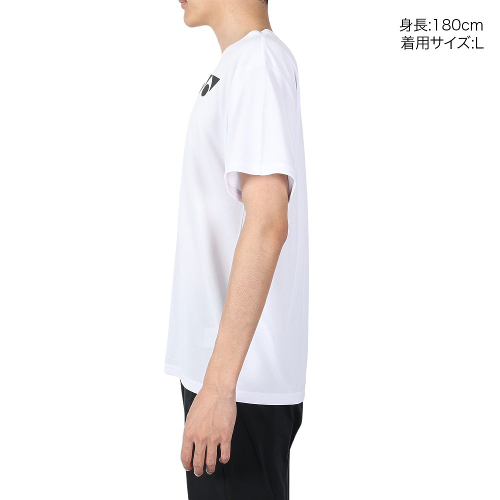 ヨネックス（YONEX）（メンズ）テニスウェア ワンポイントTシャツ RWX23001-011