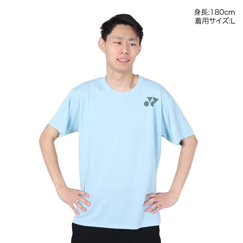 ヨネックス（YONEX）（メンズ）テニスウェア ワンポイントTシャツ RWX23001-111