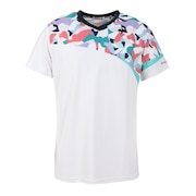 ルコック スポルティフ（le coq sportif）（メンズ）テニスウェア SUNSCREEN グラフィックゲームシャツ QTMVJA01 ML