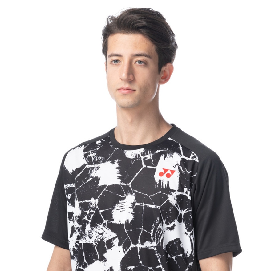 ヨネックス（YONEX）（メンズ）テニスウェア メンズドライTシャツ 16635-007 速乾 UVカット
