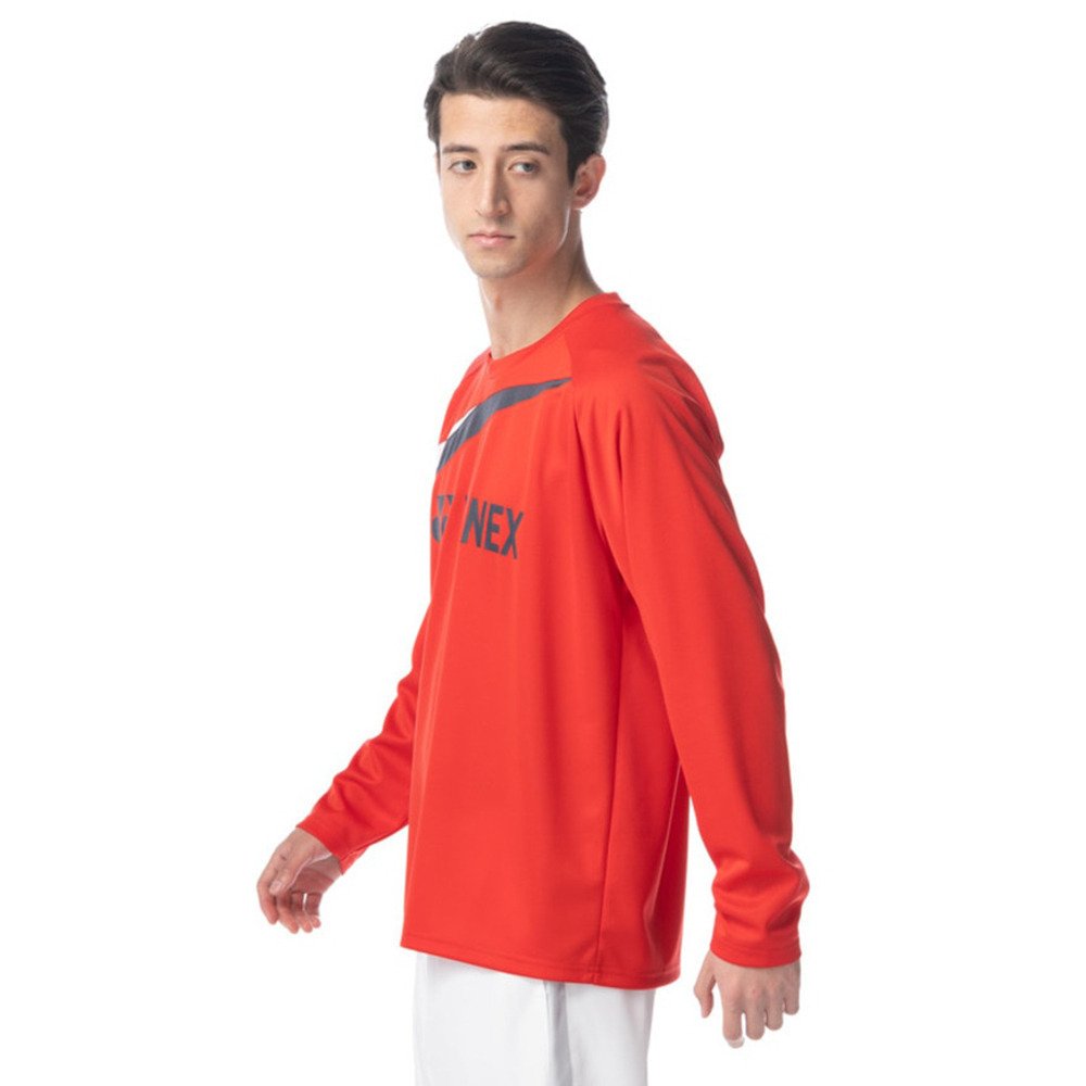 ヨネックス（YONEX）（メンズ、レディース）テニスウェア ユニ長袖Tシャツ 16665Y-651 速乾 UVカット
