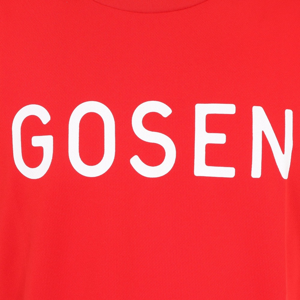 ゴーセン（GOSEN）（メンズ、レディース）テニスウェア 半袖Tシャツ J23X0227S