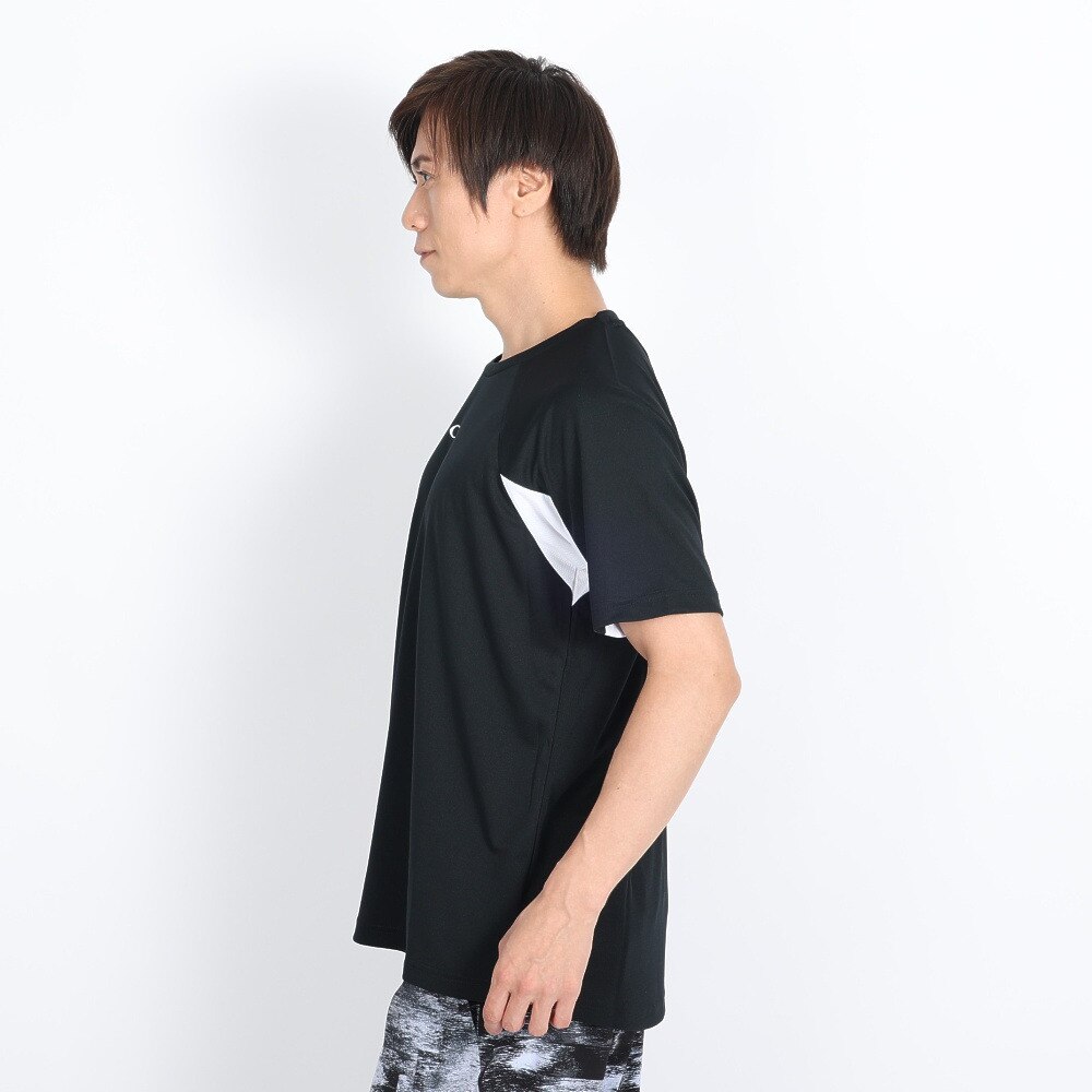 オークリー（OAKLEY）（メンズ）テニスウェア SLANT BLOCKING 半袖Tシャツ FOA405834-02E
