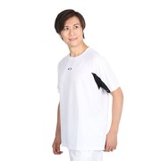 オークリー(OAKLEY)(メンズ)テニスウェア SLANT BLOCKING 半袖Tシャツ FOA405834-100