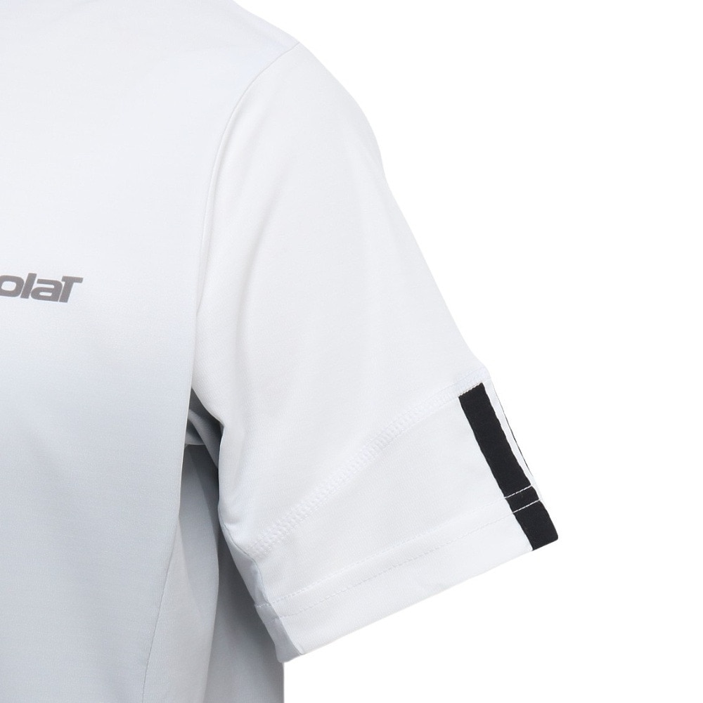 バボラ（BABOLAT）（メンズ）テニスウェア バドミントンウェア CLUB 半袖 シャツ BUG1310C GY00