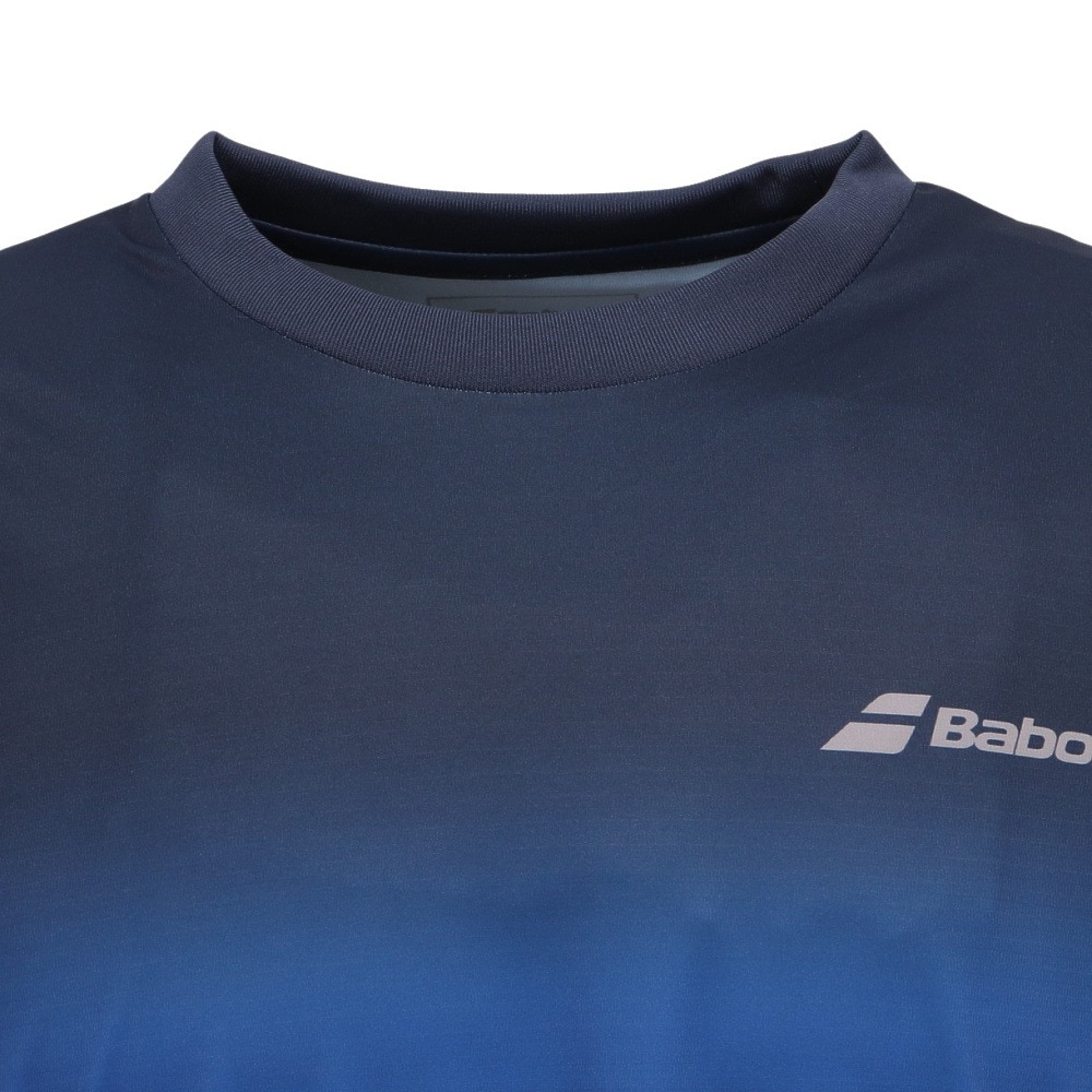 バボラ（BABOLAT）（メンズ）テニスウェア バドミントンウェア CLUB 半袖 シャツ BUG1310C NV00