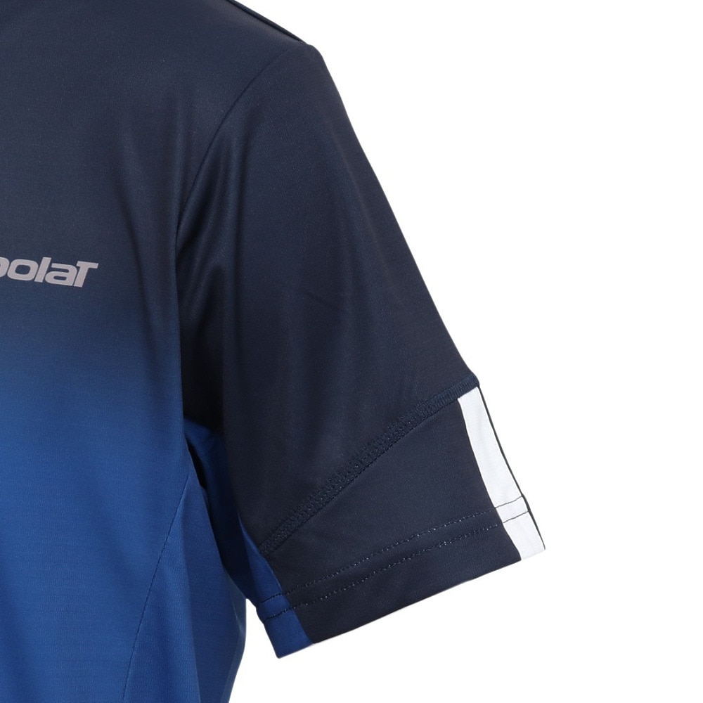 バボラ（BABOLAT）（メンズ）テニスウェア バドミントンウェア CLUB 半袖 シャツ BUG1310C NV00