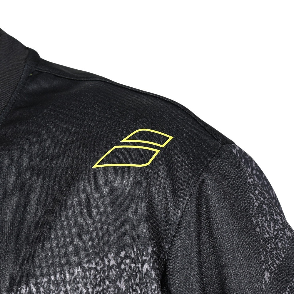 バボラ（BABOLAT）（メンズ）テニスウェア PURE ショートスリーブ シャツ BUG4303 BK00