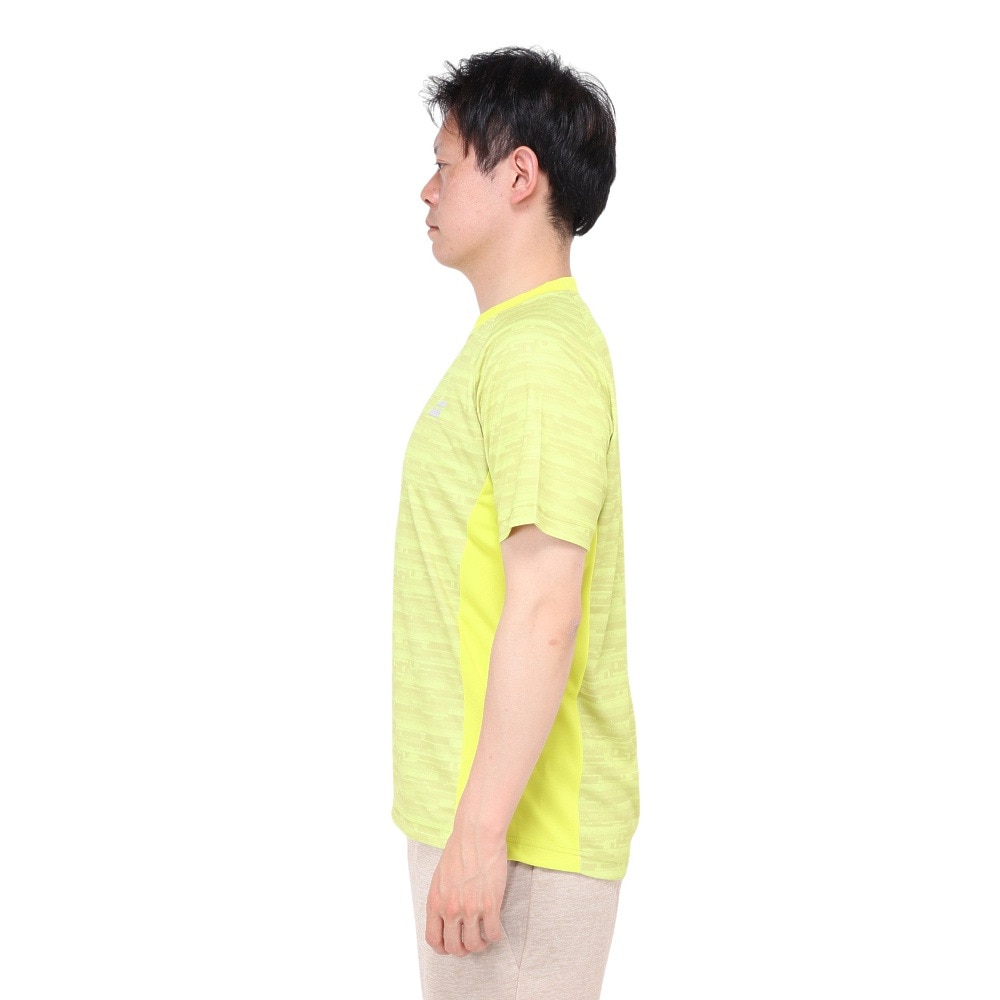 バボラ（BABOLAT）（メンズ）テニスウェア クラブ ショートスリーブ シャツ BUG4312C YL00