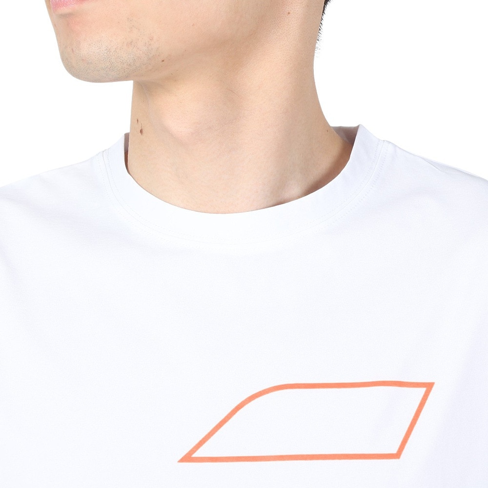 バボラ（BABOLAT）（メンズ、レディース、キッズ）テニスウェア PS TOP ショートスリーブ シャツ BUP4515C WH00