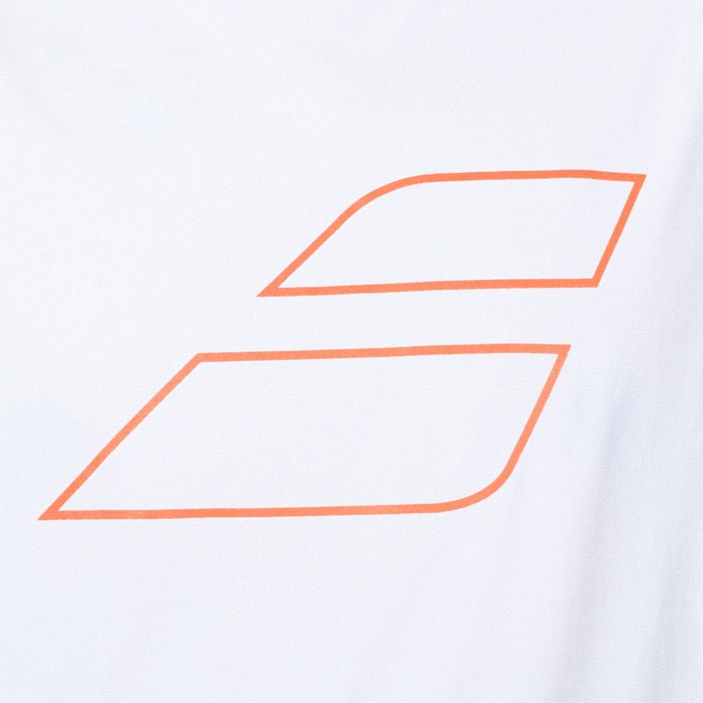 バボラ（BABOLAT）（メンズ、レディース、キッズ）テニスウェア PS TOP ショートスリーブ シャツ BUP4515C WH00