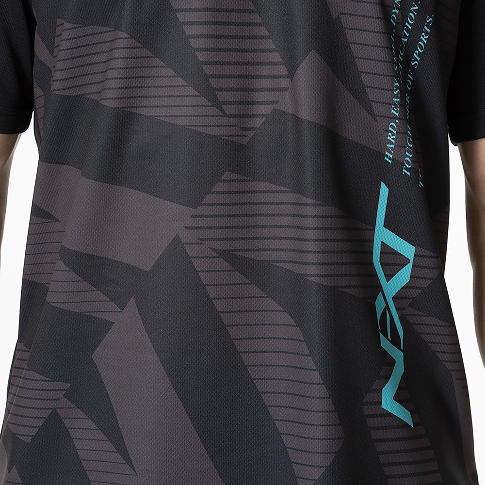 ミズノ（MIZUNO）（メンズ、レディース）テニスウェア 半袖 プラクティスシャツ 62JAB01209