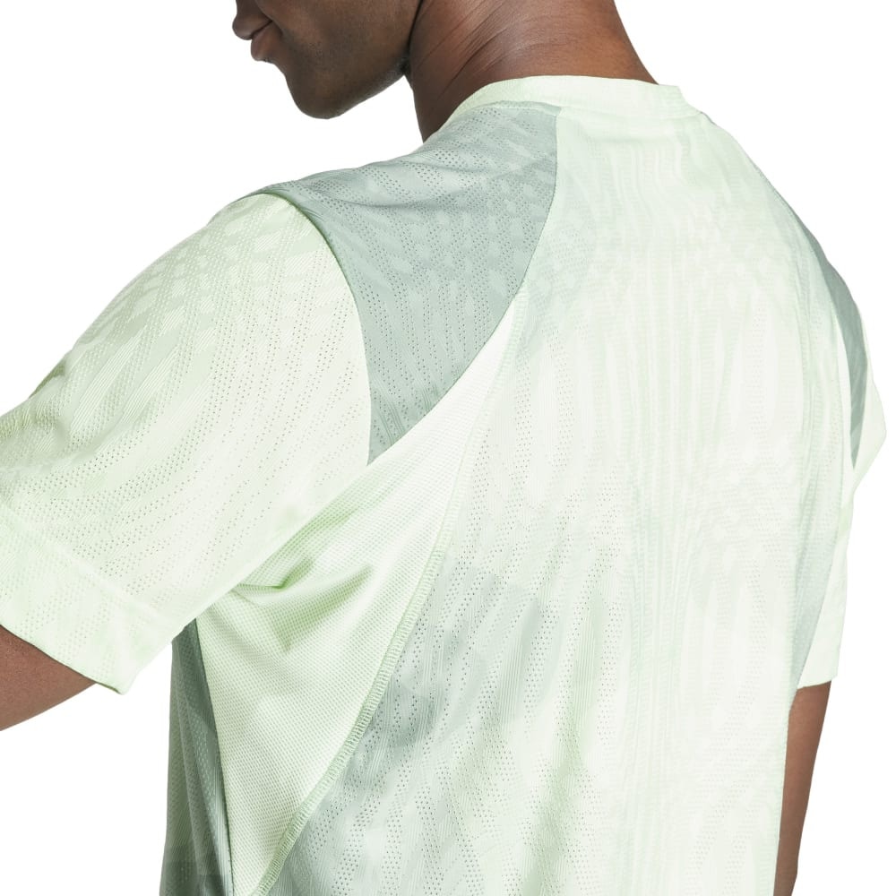 アディダス（adidas）（メンズ）テニスウェア エアチル プロ フリーリフト半袖Tシャツ IKL83-IL7384