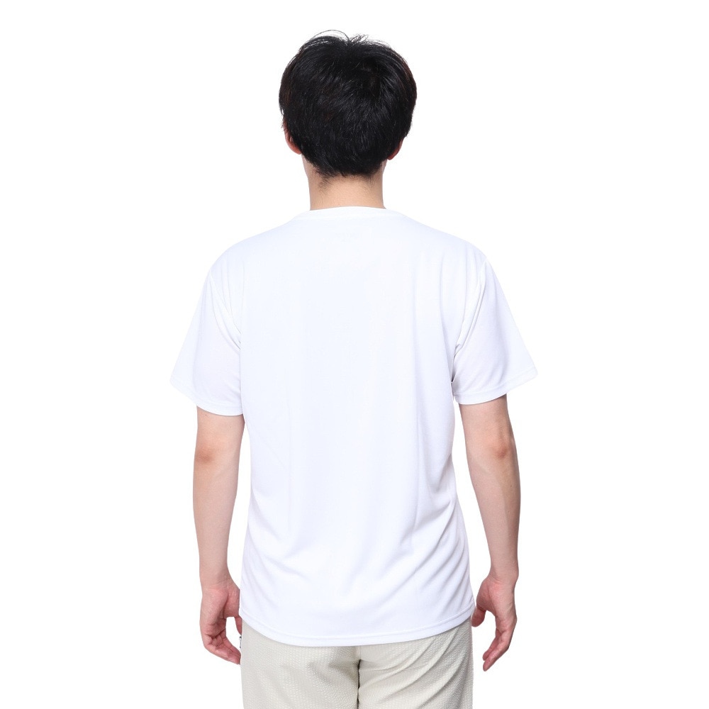 プリンス（PRINCE）（メンズ、レディース）テニスウェア Tシャツ MA3001 146 WHT