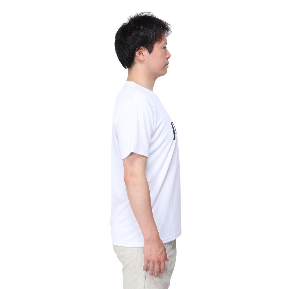 プリンス（PRINCE）（メンズ、レディース）テニスウェア Tシャツ MA3001 146 WHT