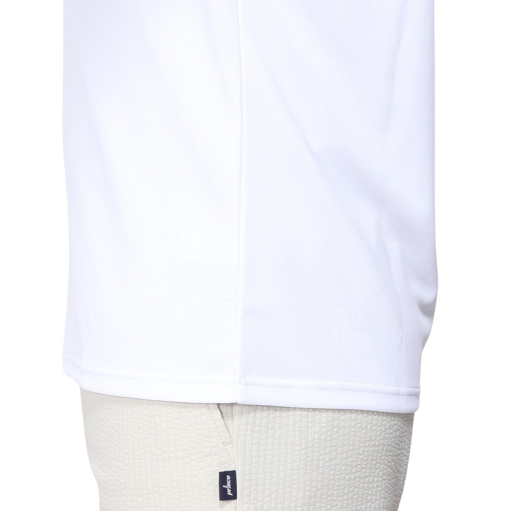プリンス（PRINCE）（メンズ、レディース）テニスウェア Tシャツ MA3001 146 WHT