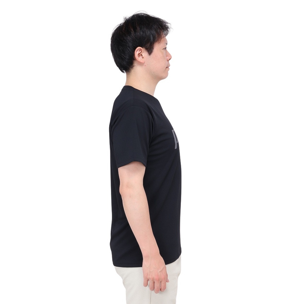 プリンス（PRINCE）（メンズ、レディース）テニスウェア Tシャツ MA3001 165 BLK