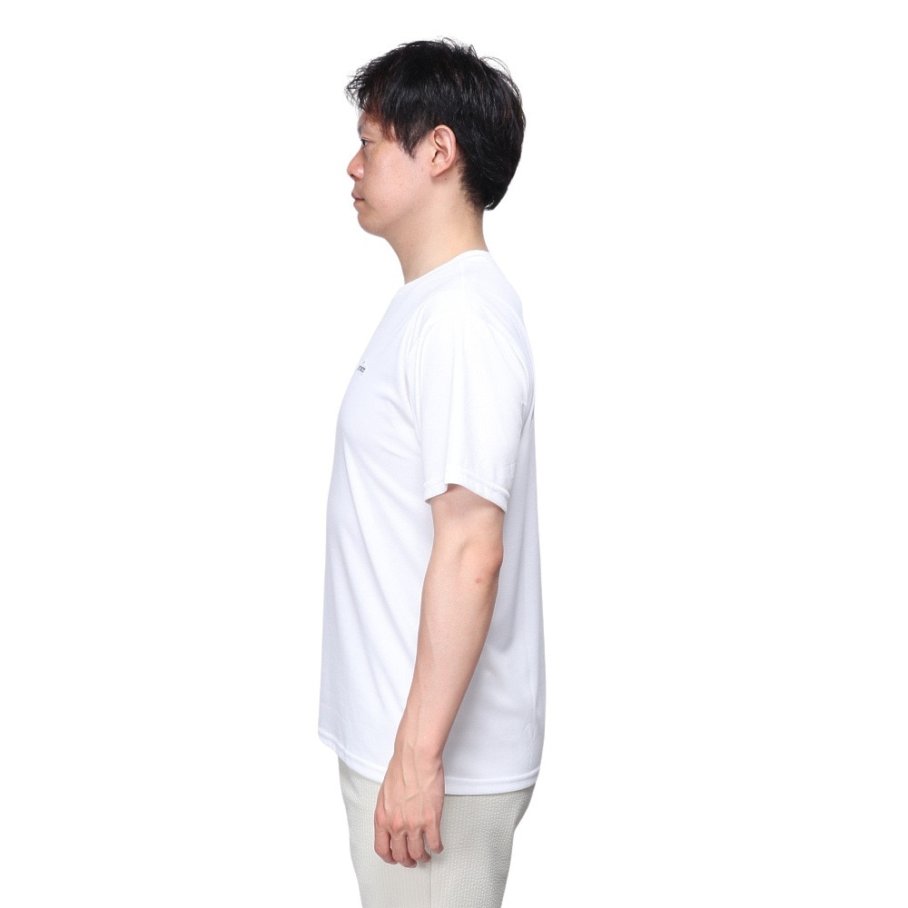 プリンス（PRINCE）（メンズ、レディース）テニスウェア Tシャツ MS4002 146 WHT