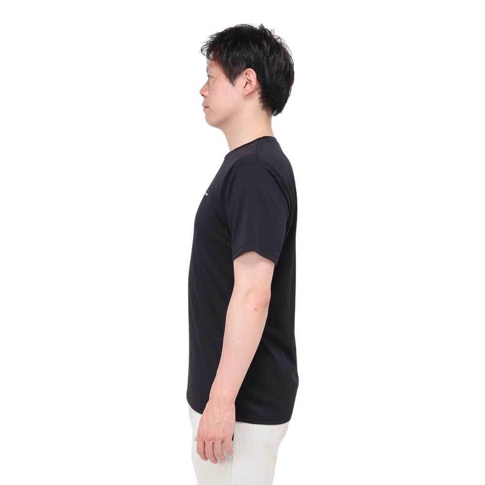 プリンス（PRINCE）（メンズ、レディース）テニスウェア Tシャツ MS4002 165 BLK