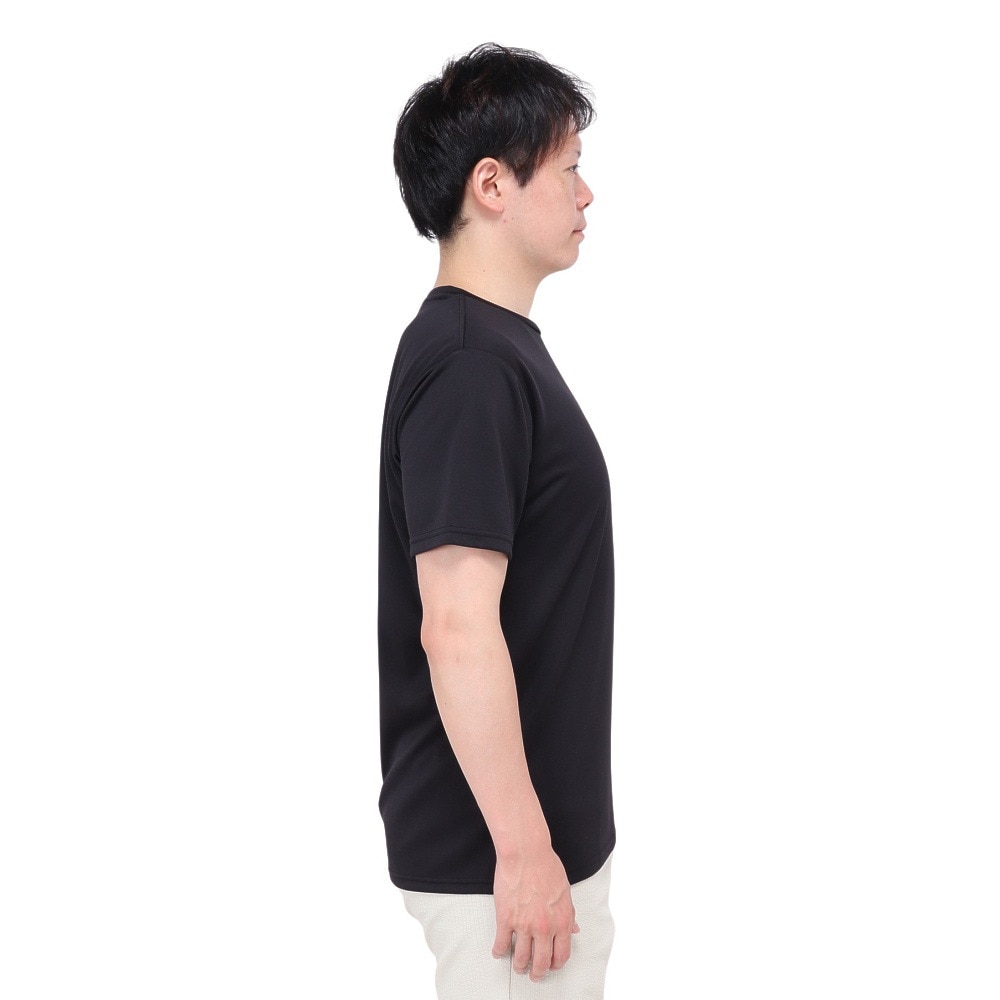 プリンス（PRINCE）（メンズ、レディース）テニスウェア Tシャツ MS4002 165 BLK