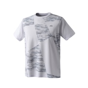 プリンス（PRINCE）（メンズ、レディース）テニスウェア ゲームシャツ MS4006 146  WHT