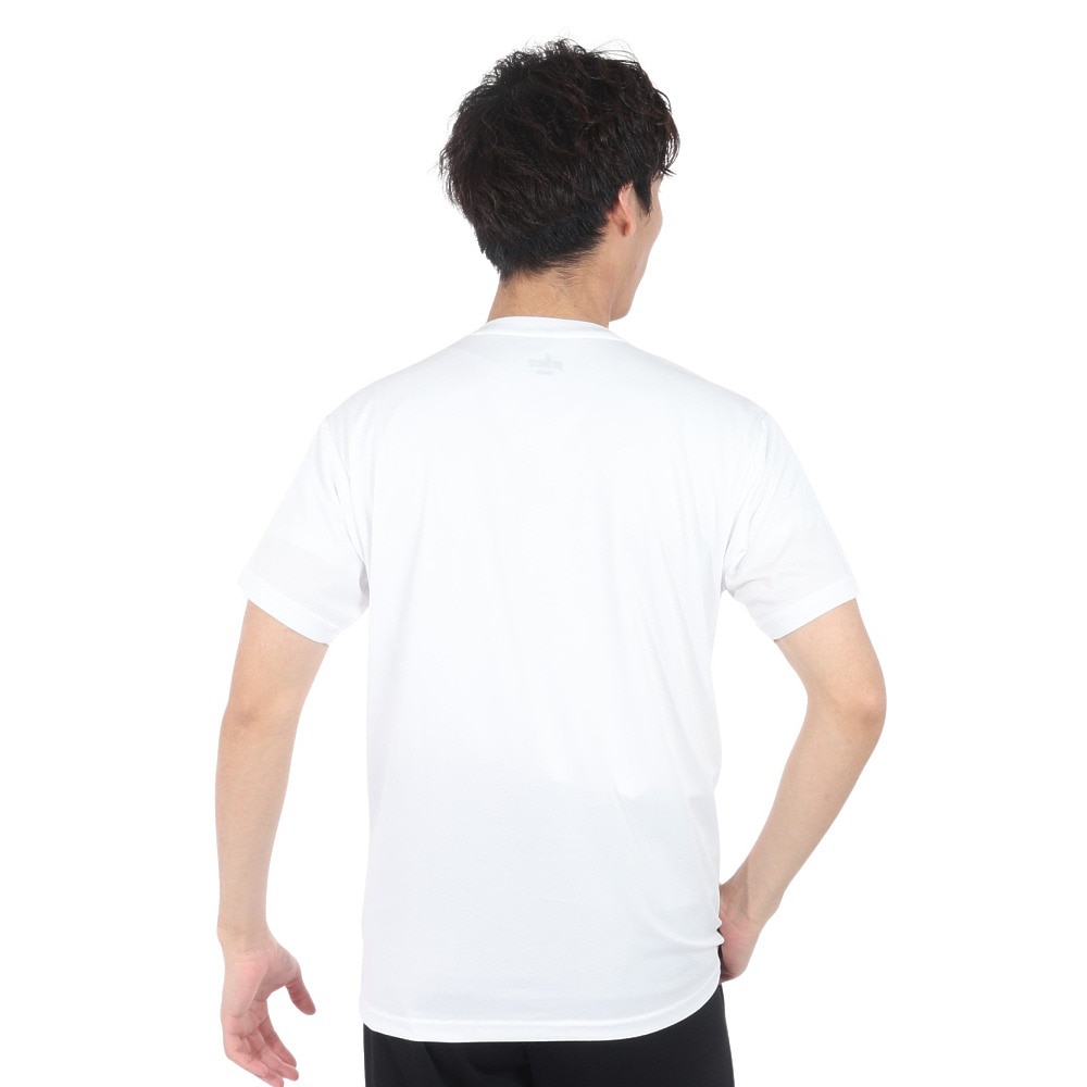 プリンス（PRINCE）（メンズ、レディース）テニスウェア Tシャツ MS4010 146 WHT