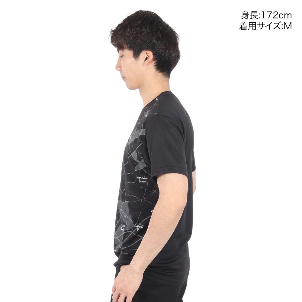 プリンス（PRINCE）（メンズ、レディース）テニスウェア Tシャツ MS4010 165 BLK