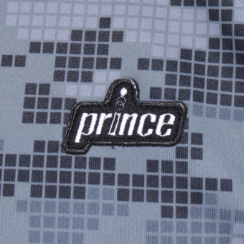 プリンス（PRINCE）（メンズ）テニスウェア ゲームシャツ MS4015 165 BLK