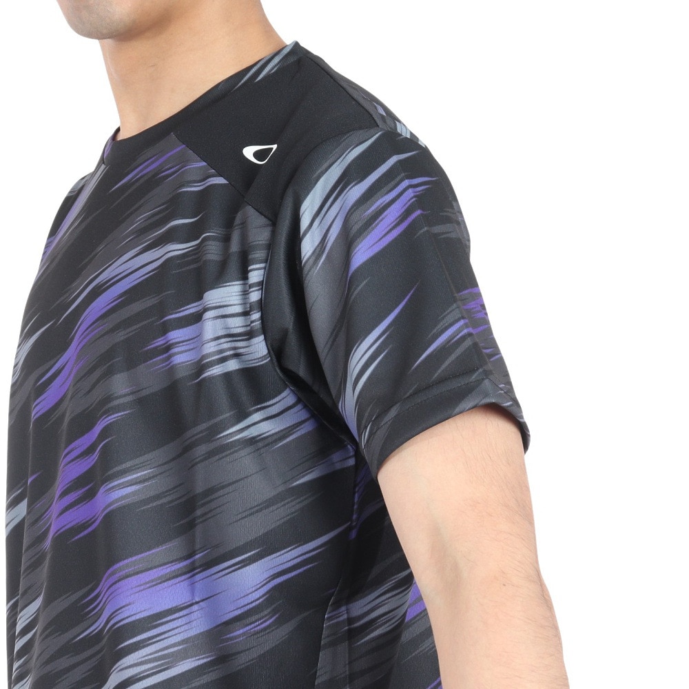 オークリー（OAKLEY）（メンズ）テニスウェア Slant グラフィック 半袖Tシャツ 9.0 FOA406377-00G