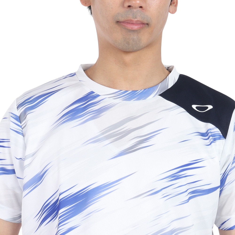 オークリー（OAKLEY）（メンズ）テニスウェア Slant グラフィック 半袖Tシャツ 9.0 FOA406377-186