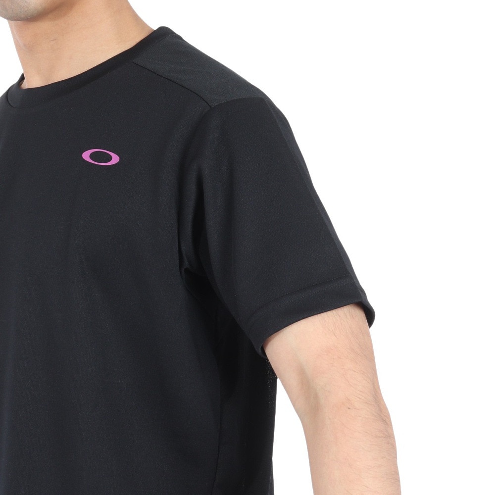 オークリー（OAKLEY）（メンズ）テニスウェア Slant Plain ショートスリーブ Tシャツ 9.0 FOA406378-02E