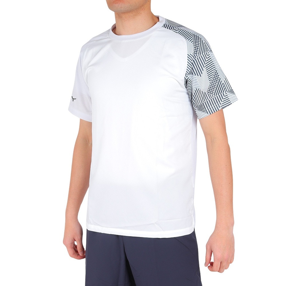 ミズノ（MIZUNO）（メンズ）テニスウェア プラクティスシャツ 62JAAZ1501