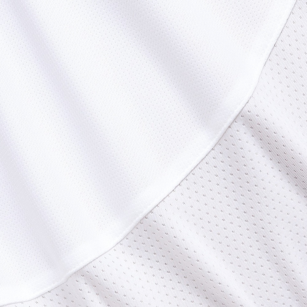 ルコックスポルティフ（lecoqsportif）（メンズ）テニスウェア 素材切替ゲームシャツ QTMXJA04 WH 速乾